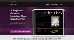 Desktop Screenshot of phpthis.com