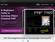 Tablet Screenshot of phpthis.com